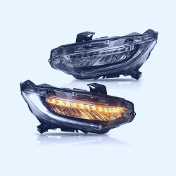 Touring-style Sequential LED Headlights | 16-21 Civic – Unity Performance